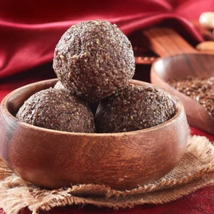 Flax Seed Laddu by 19reasonstoeatright